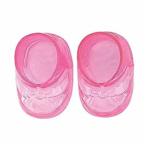 3" Baby Plastic Boots Favors - Pink