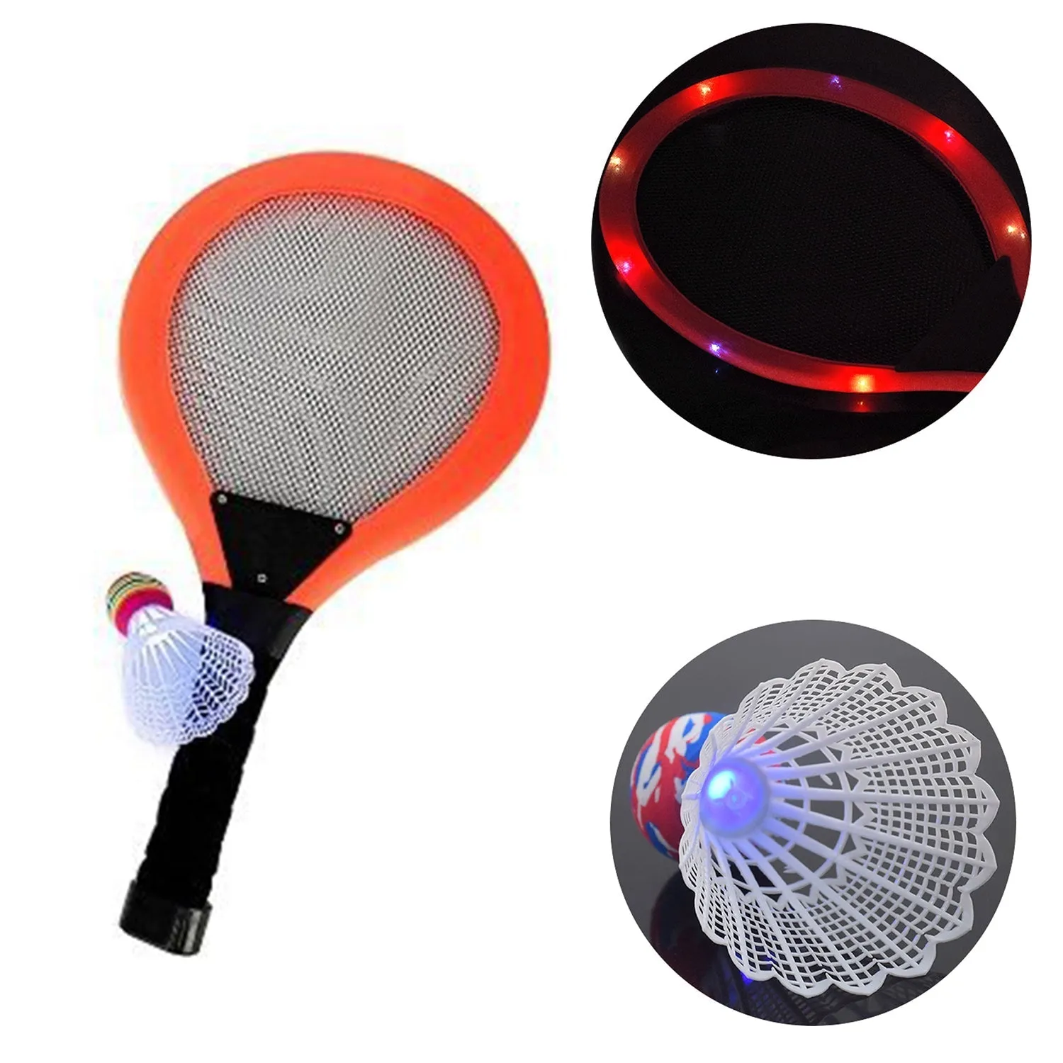 8085 Led Badminton Set For Playing Purposes Of Kids And Children’s.