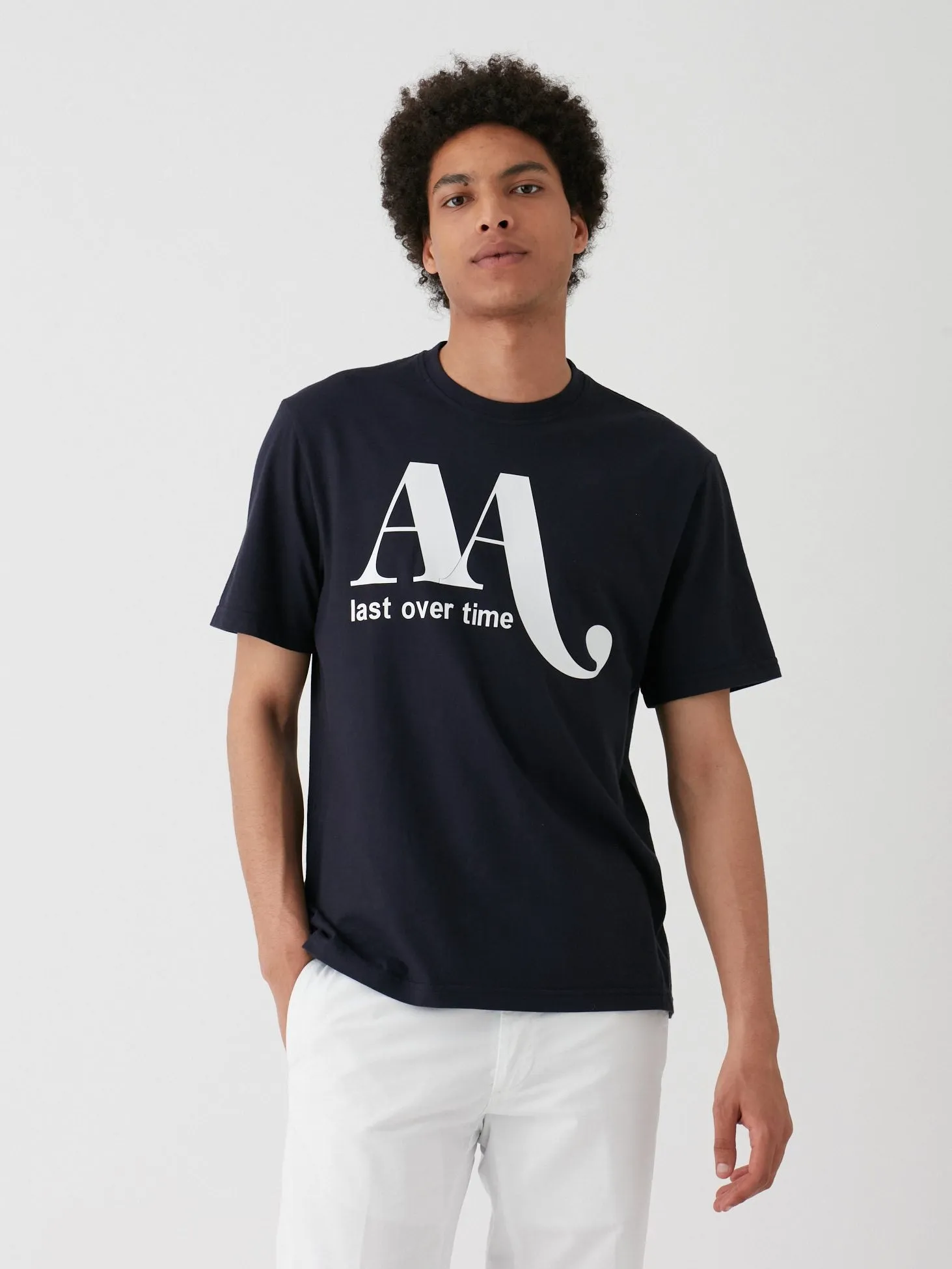 AANGY COTTON T-SHIRT WITH PAY-OFF