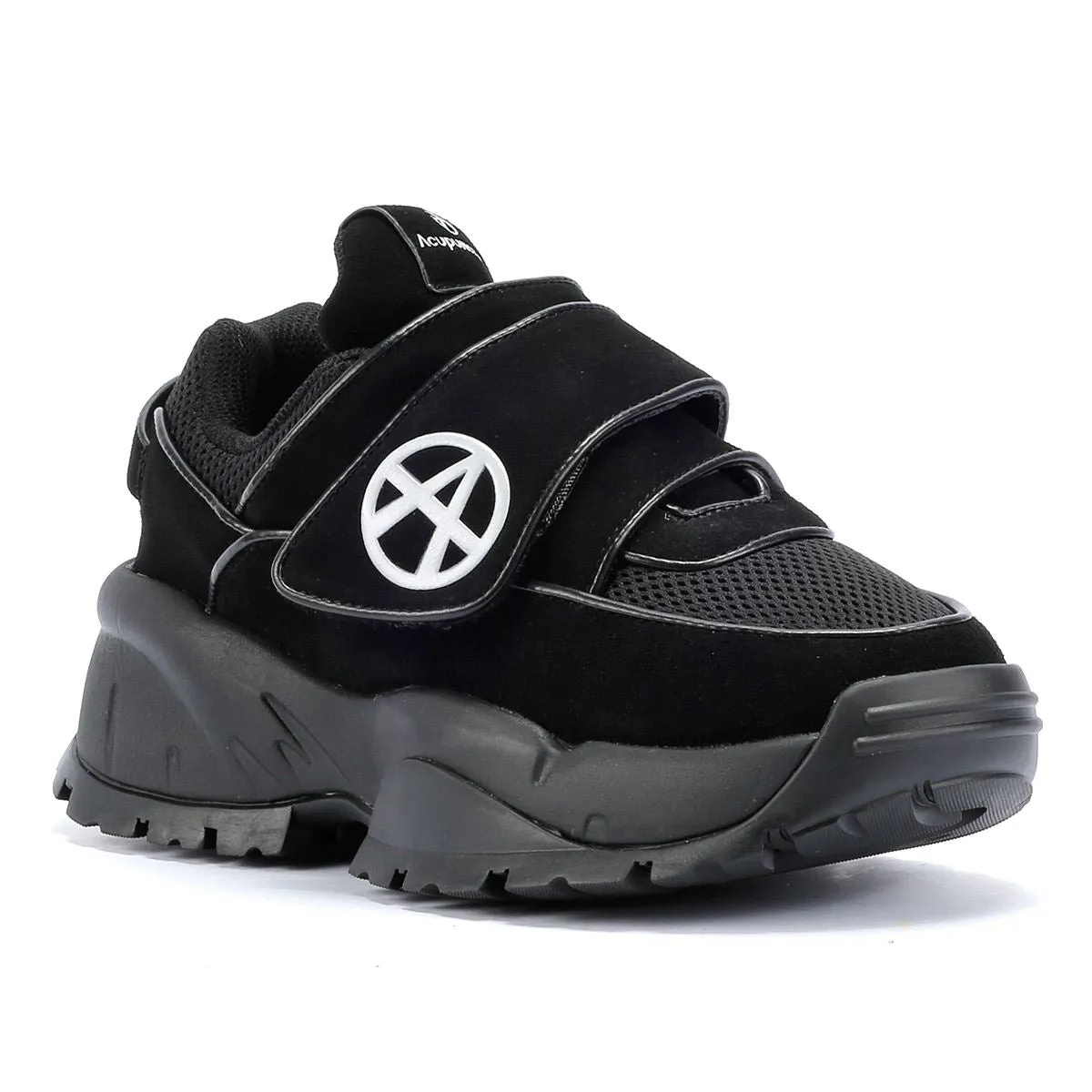 Acupuncture BG Beefer Suede Triple Black Trainers