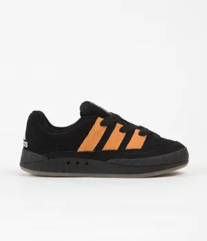 Adidas Jamal Smith Adimatic Shoes - Core Black / Orange Rush / FTWR White