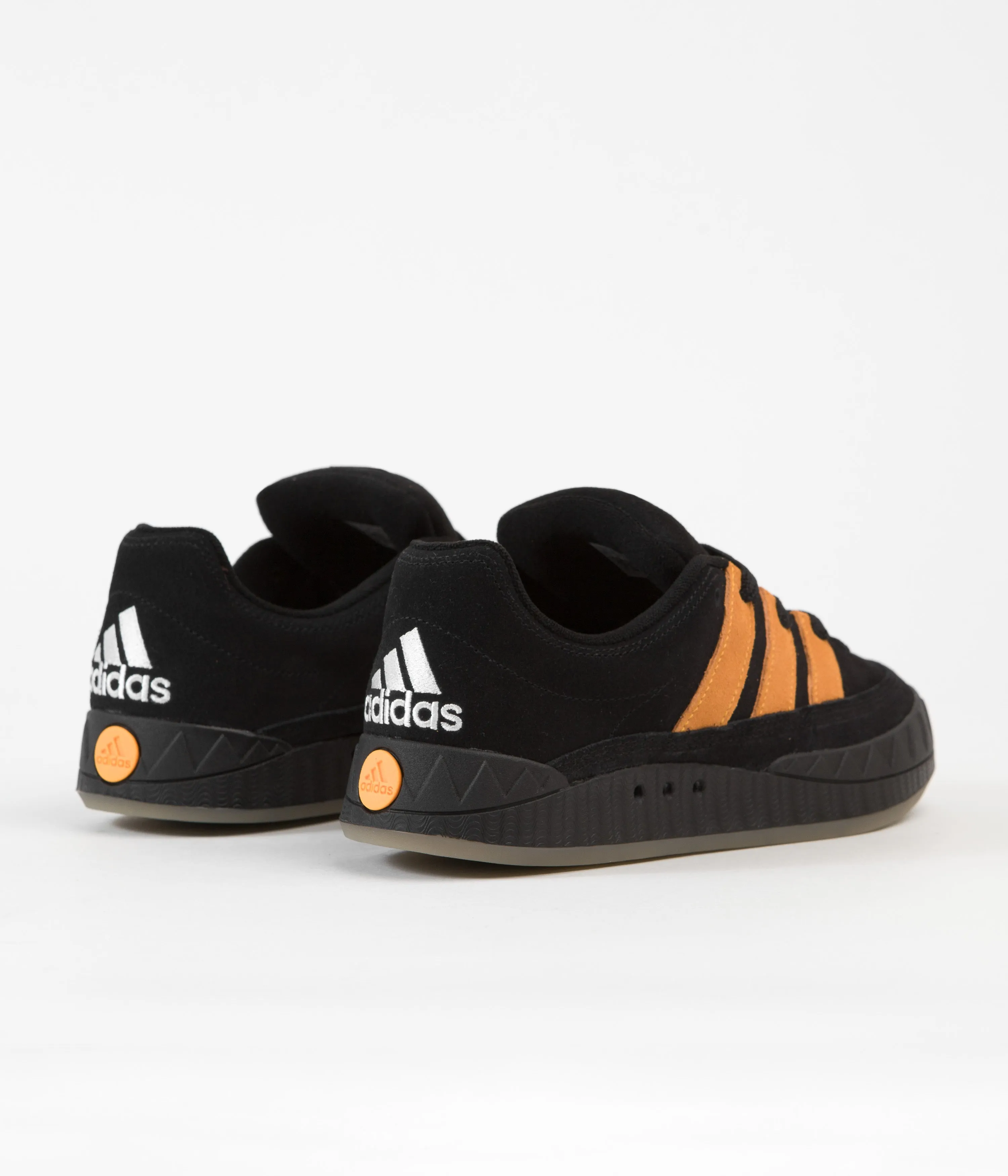 Adidas Jamal Smith Adimatic Shoes - Core Black / Orange Rush / FTWR White