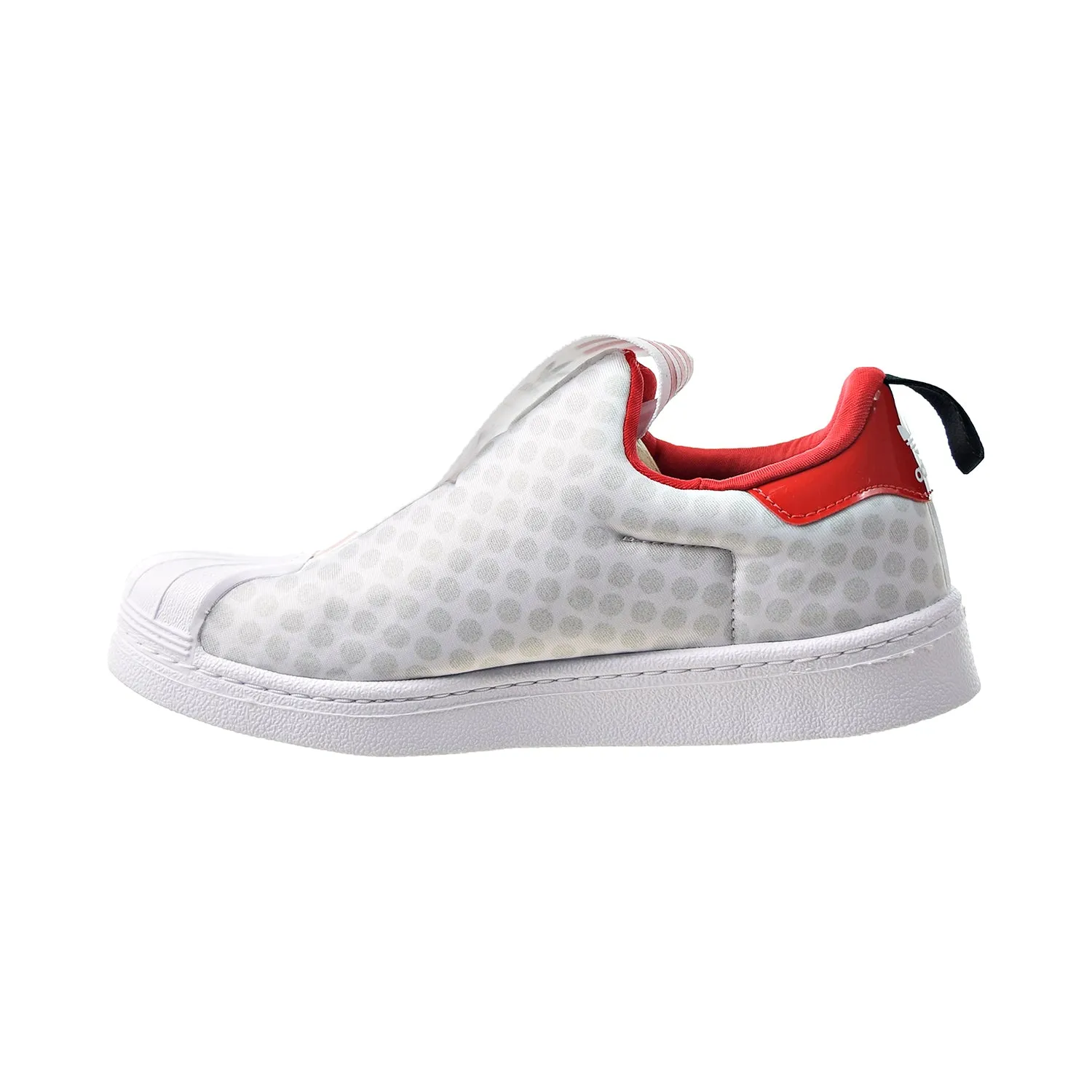 Adidas Superstar 360 X C "Minnie Mouse" Little Kids' Shoes White-Scarlet-Black