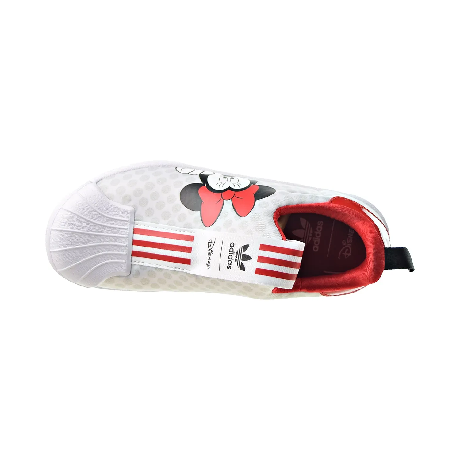 Adidas Superstar 360 X C "Minnie Mouse" Little Kids' Shoes White-Scarlet-Black