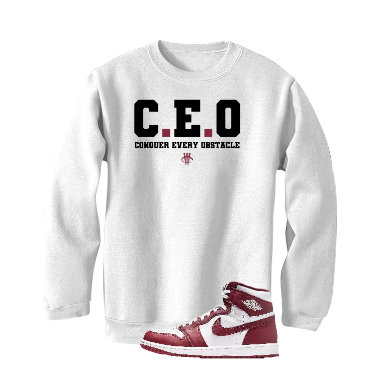 Air Jordan 1 High OG “Team Red” | illcurrency White T-Shirt (CEO)