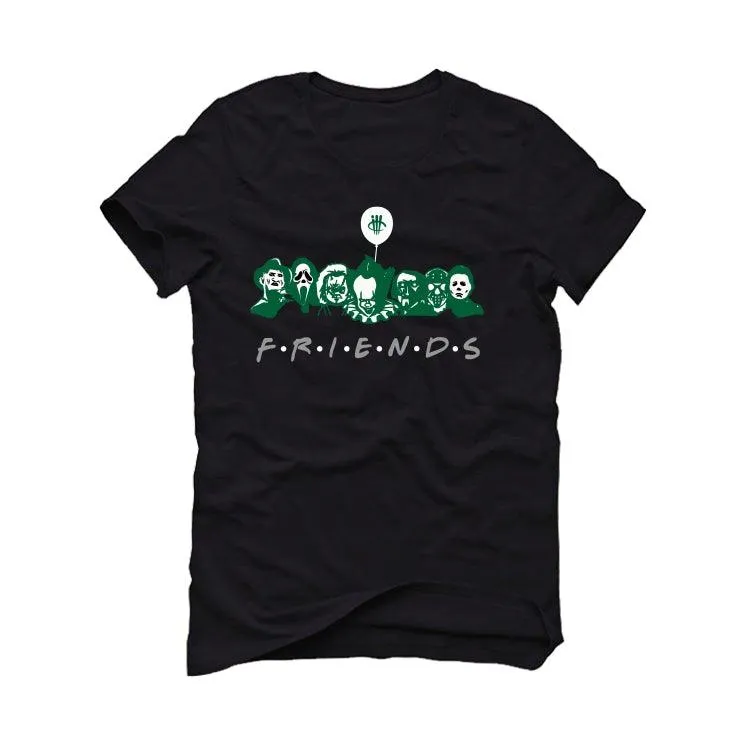 Air Jordan 3 “Pine Green” Black T-Shirt (Friends)