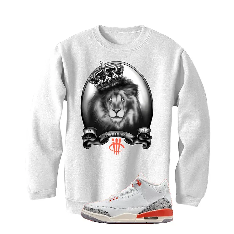 Air Jordan 3 WMNS “Georgia Peach” | illcurrency White T-Shirt (King's Life)