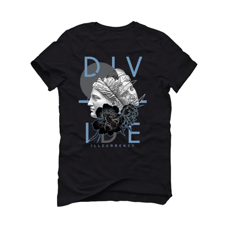 Air Jordan 7 “Chambray” | illcurrency Black T-Shirt (Divide)