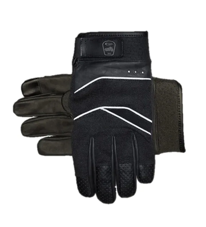 Airflow II Textile Leather Motorcycle Gloves | Olympia Sports