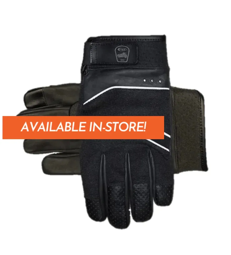 Airflow II Textile Leather Motorcycle Gloves | Olympia Sports