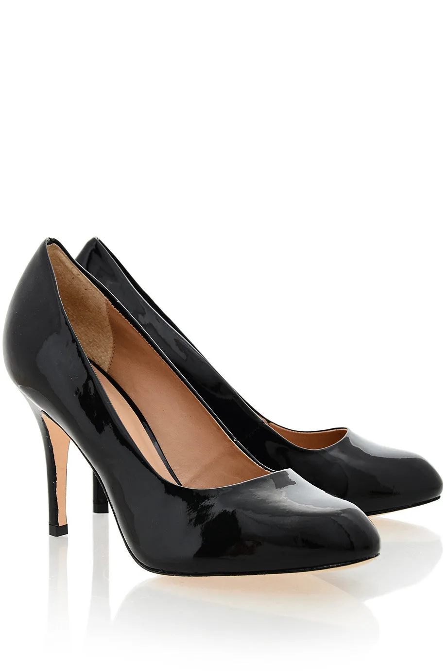 ALDITH Black Patent Leather Pumps