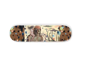 Alien Bride Skateboard Art Deck by Glenn Barr