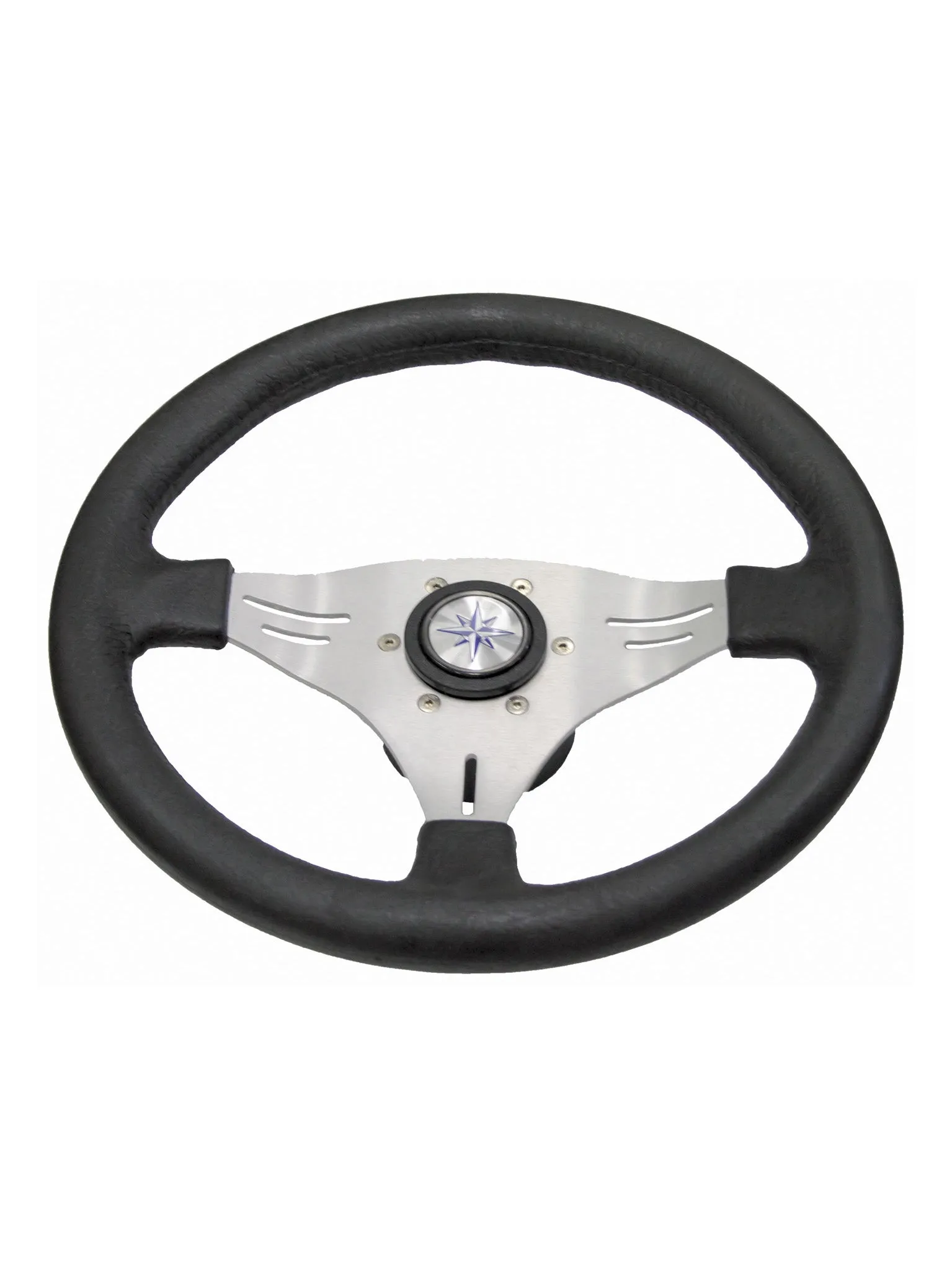 ALUMINUM 3 SPOKE STEERING WHEEL