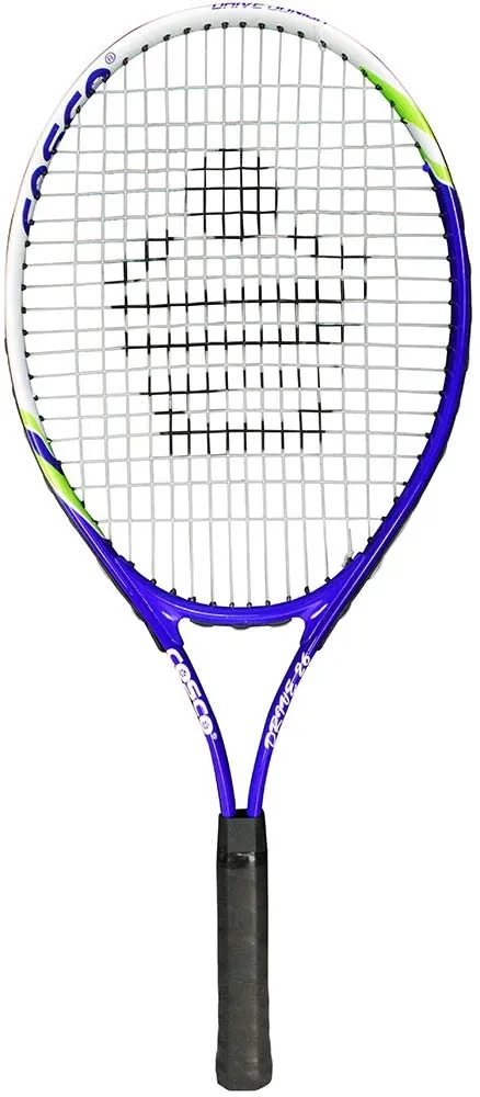 Aluminum Drive-26 Tennis Racket Junior Racket (Multicolour | 26 Inches)