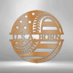 America's Pastime - Personalized | Metal Sign