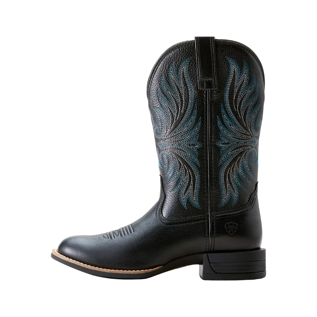 Ariat Women's Ranahan Western Black Deertan Boot