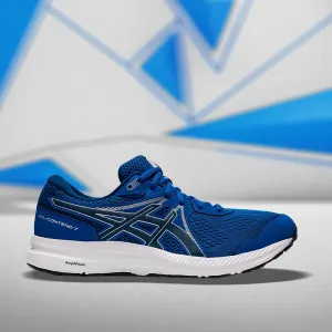 ASICS GEL-CONTEND 7 (M) - LAKE DRIVE/MAKO BLUE RUNNING SHOES