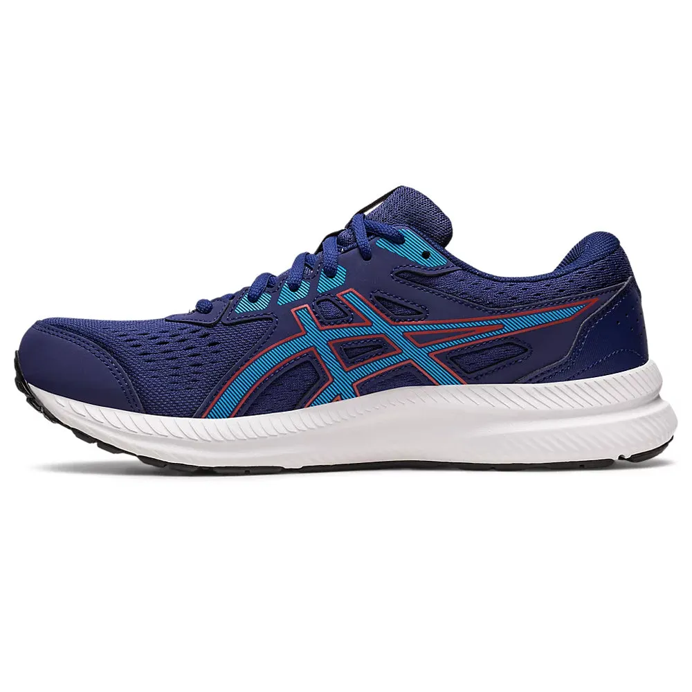 ASICS GEL-CONTEND 8 (M) - (INDIGO BLUE/ISLAND BLUE) RUNNING SHOES