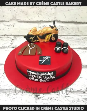 Biker Boy Cake