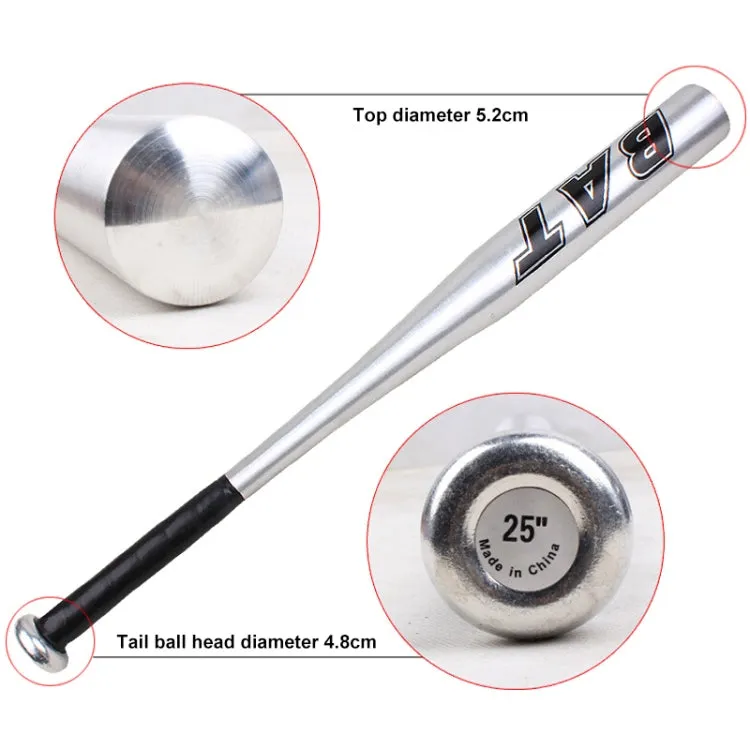 Black Aluminium Alloy Baseball Bat Batting Softball Bat, Size:34 inch