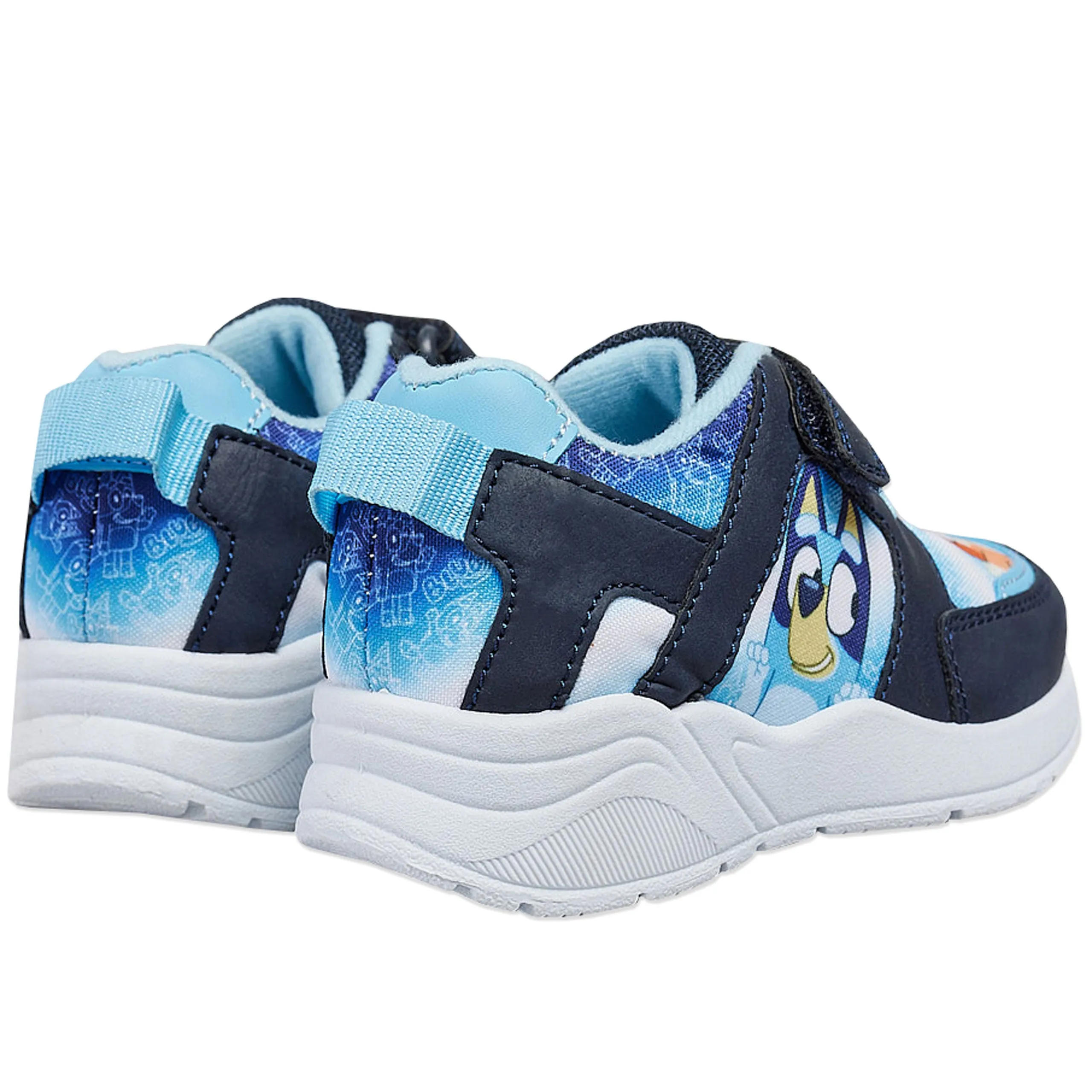 Blue And White Bluey Trainers