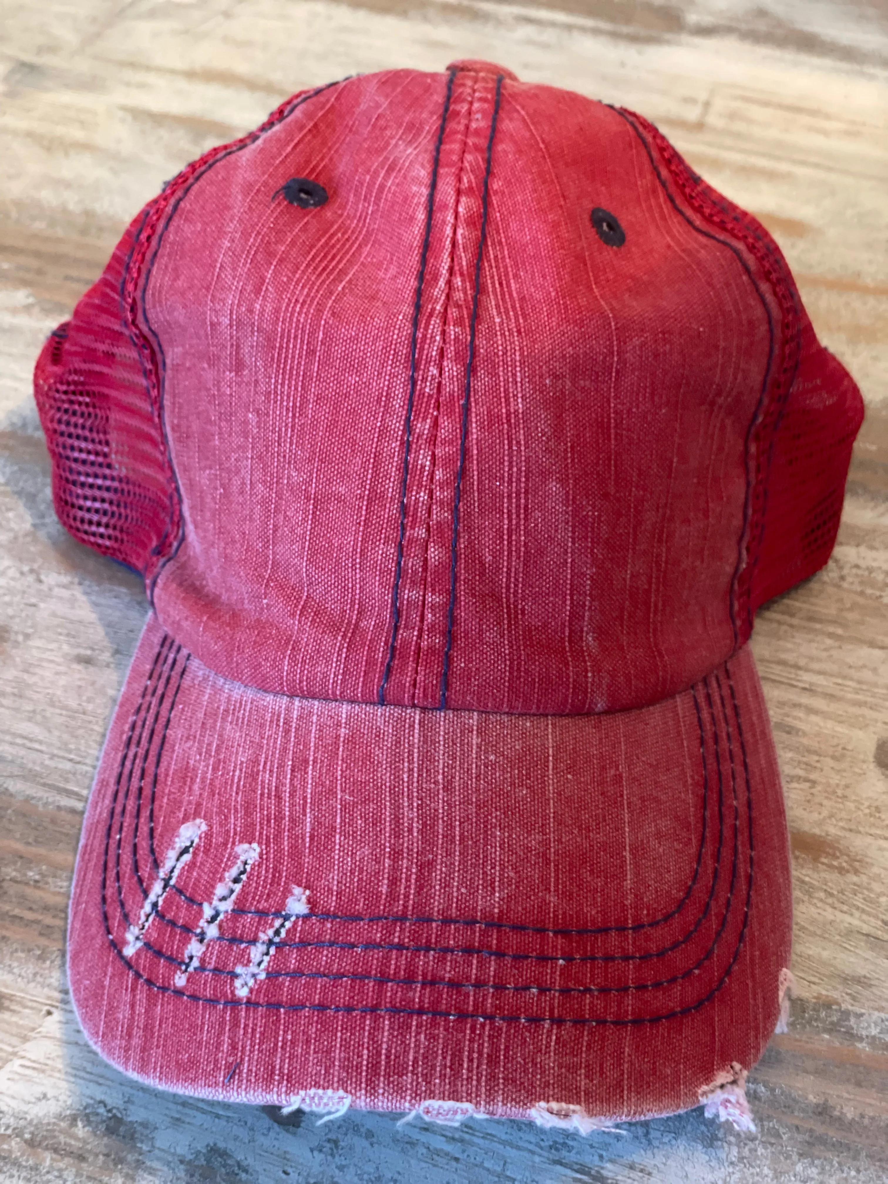 Bobcat Leather Patch Hats (Various Styles)