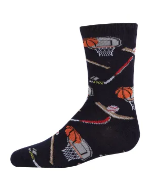 Boys' Sports Rayon from Bamboo Crew Socks