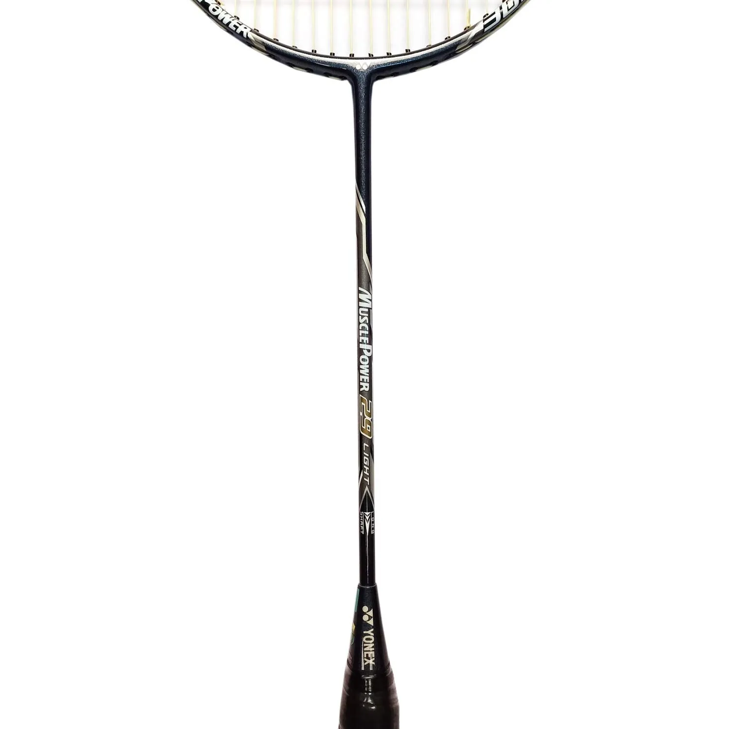 Carbon Fibre | Graphite Muscle Power 29 Light 2020 Model Slim Shaft Badminton Racquet (Dark Grey)