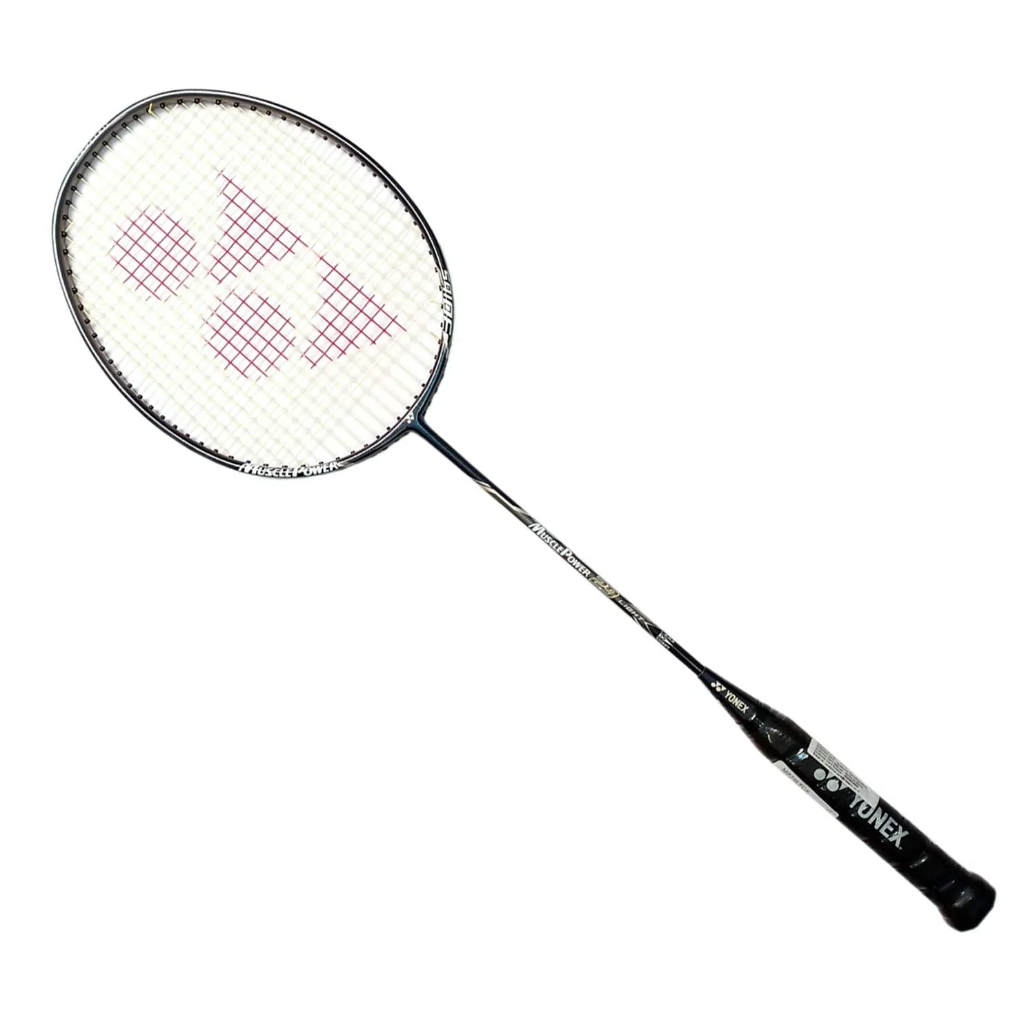 Carbon Fibre | Graphite Muscle Power 29 Light 2020 Model Slim Shaft Badminton Racquet (Dark Grey)