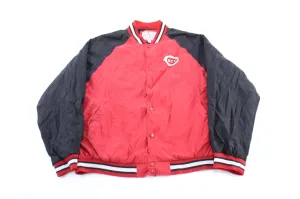 Cincinnati Reds Embroidered Black & Red Jacket