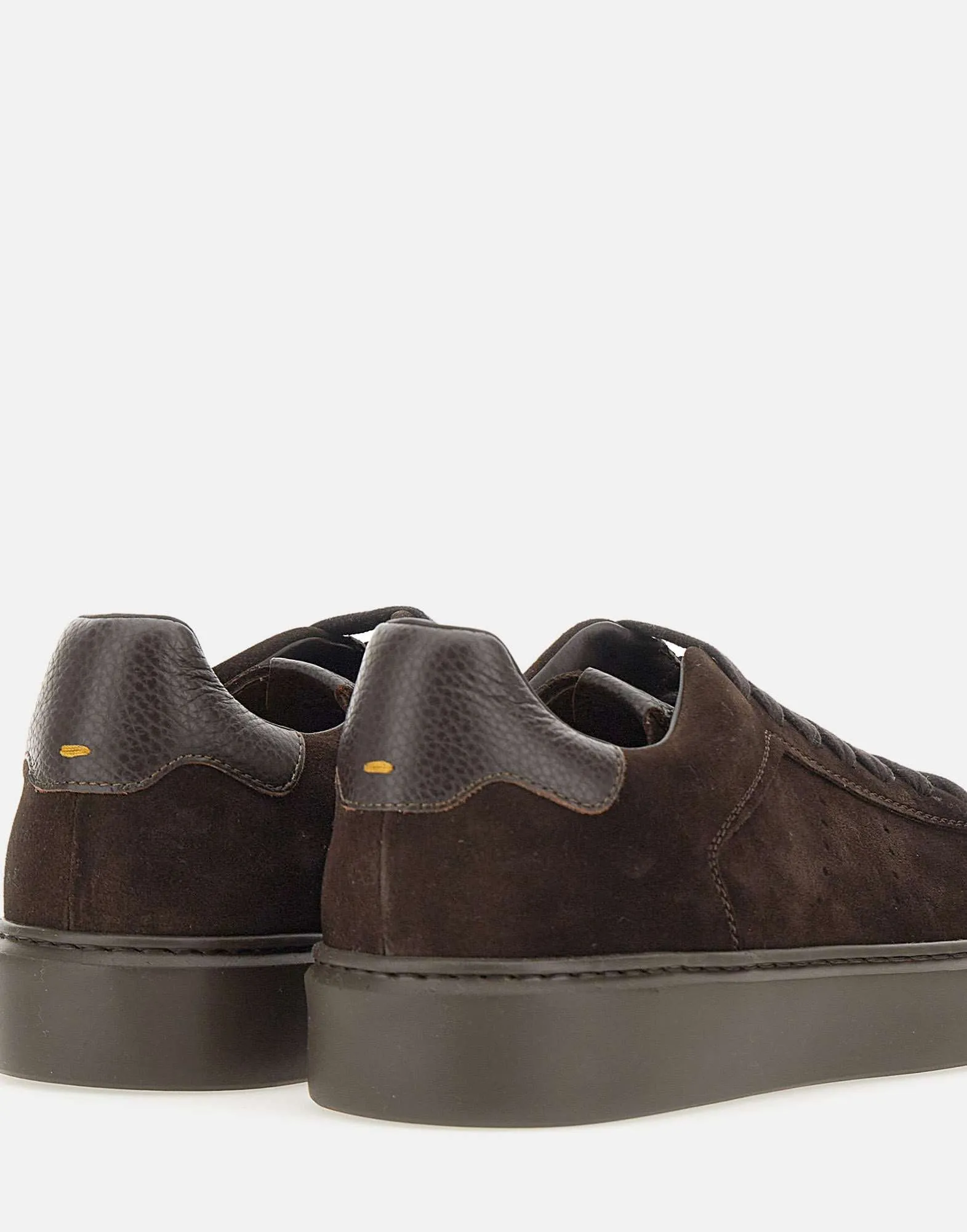 Clay Dark Brown Suede Sneakers