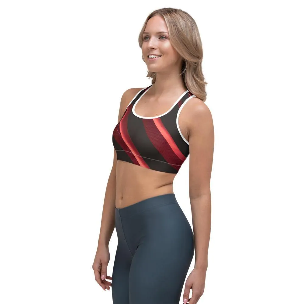 Crimson Sports Bra