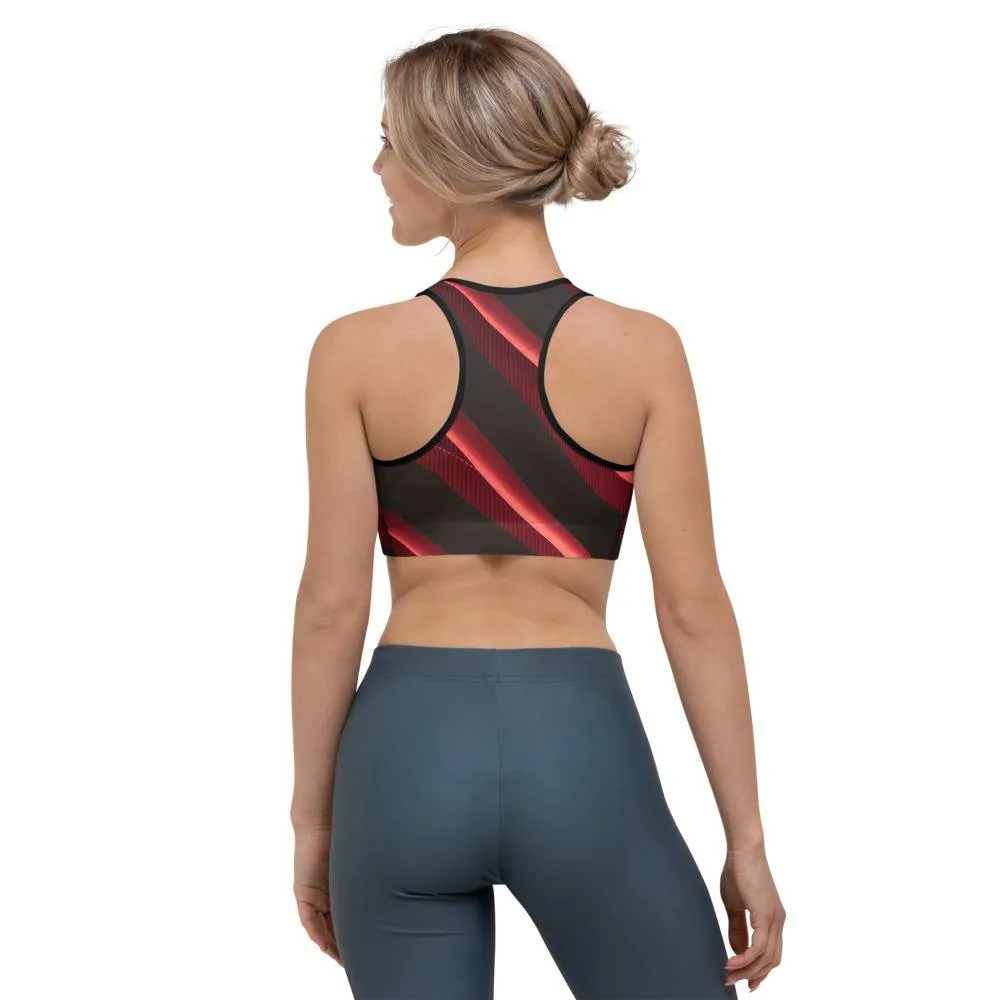 Crimson Sports Bra