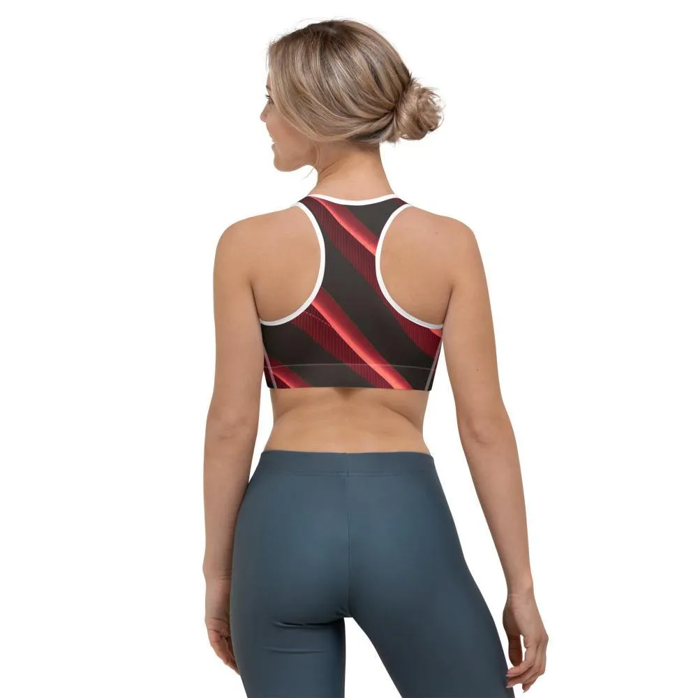 Crimson Sports Bra