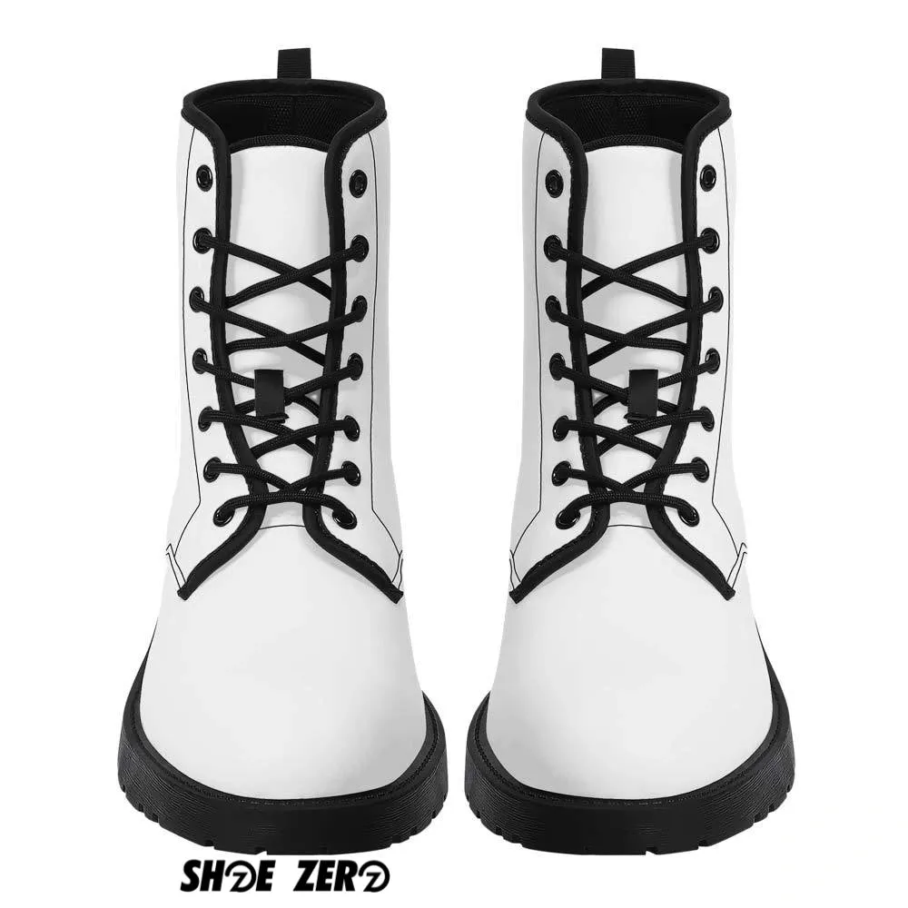 Customizable Vegan Leather Boots