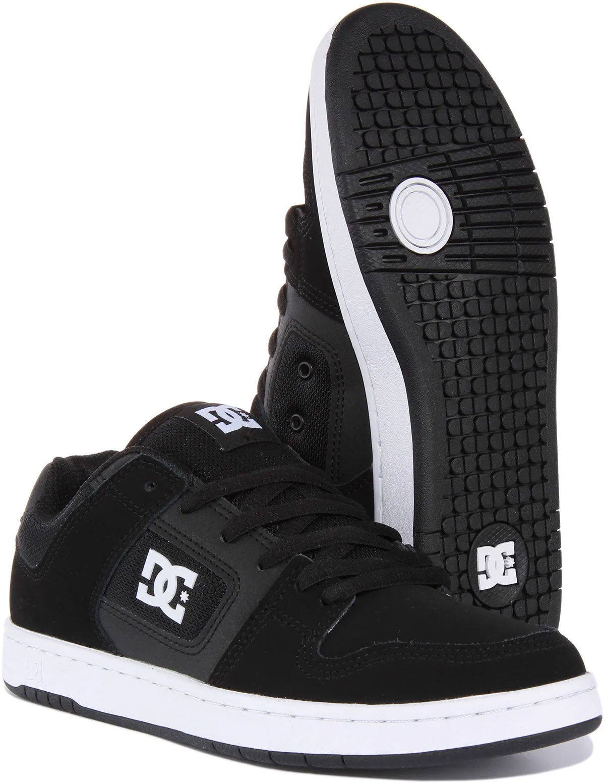 Dc Shoes Manteca 4 In Black White For Men