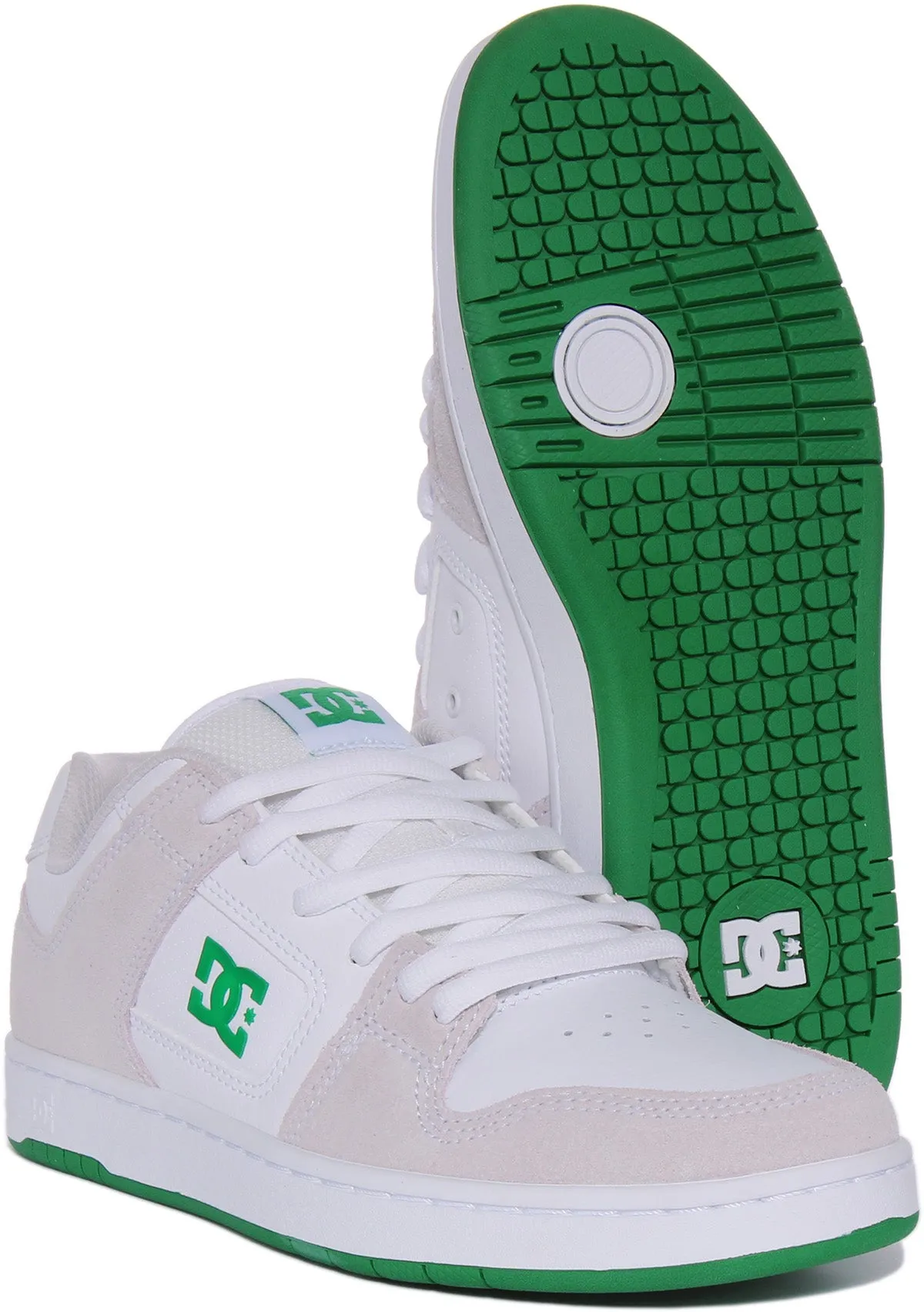 Dc Shoes Manteca 4 In White Green