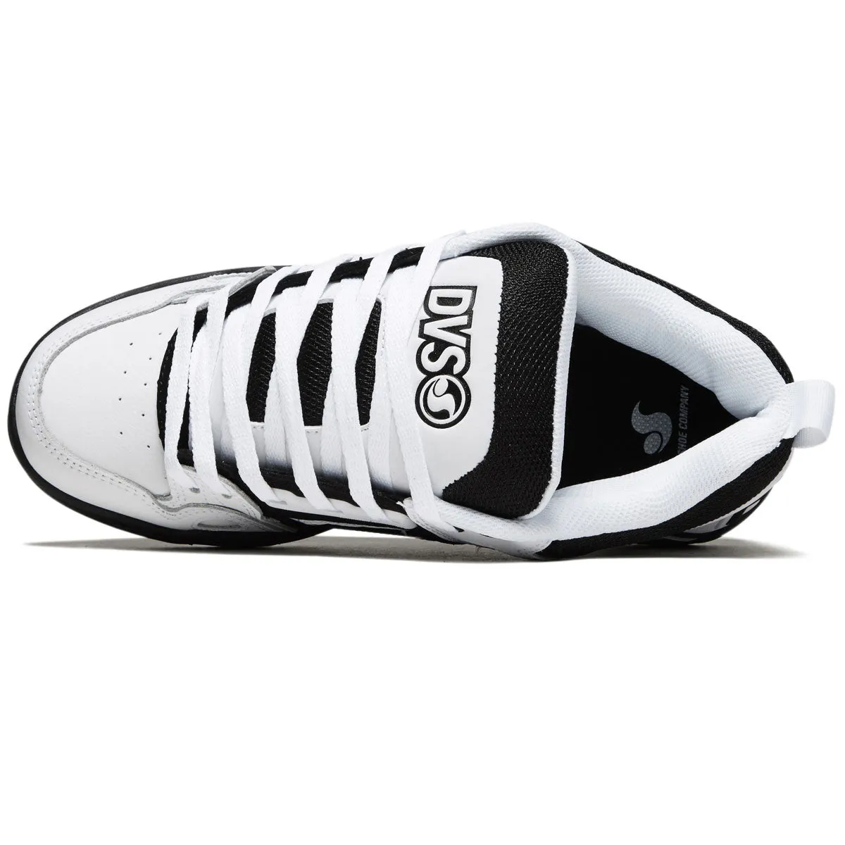 DVS Comanche Shoes - White/Black/White Leather