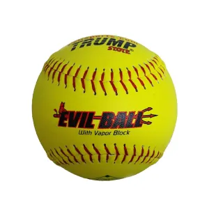 Evil Sports Trump 12” ASA Leather Softball .52-300 One Dozen:  1394793