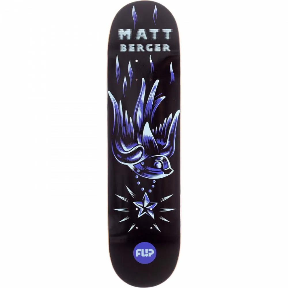 Flip Berger Blacklight 8.25" Skateboard Deck