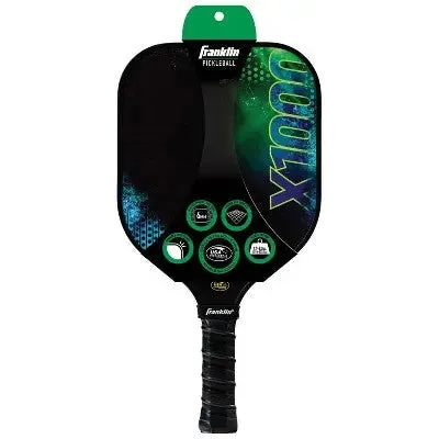 Franklin Sports X-1000 Pickleball Racket - Black/Blue