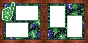 Game Night - Digital Scrapbook Pages - INSTANT DOWNLOAD