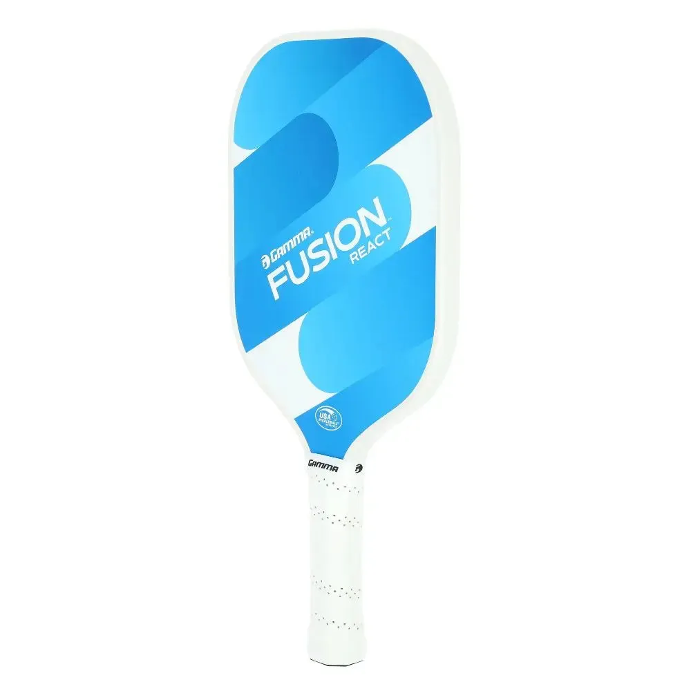 GAMMA Sports Fusion React Pickleball Paddle - Blue