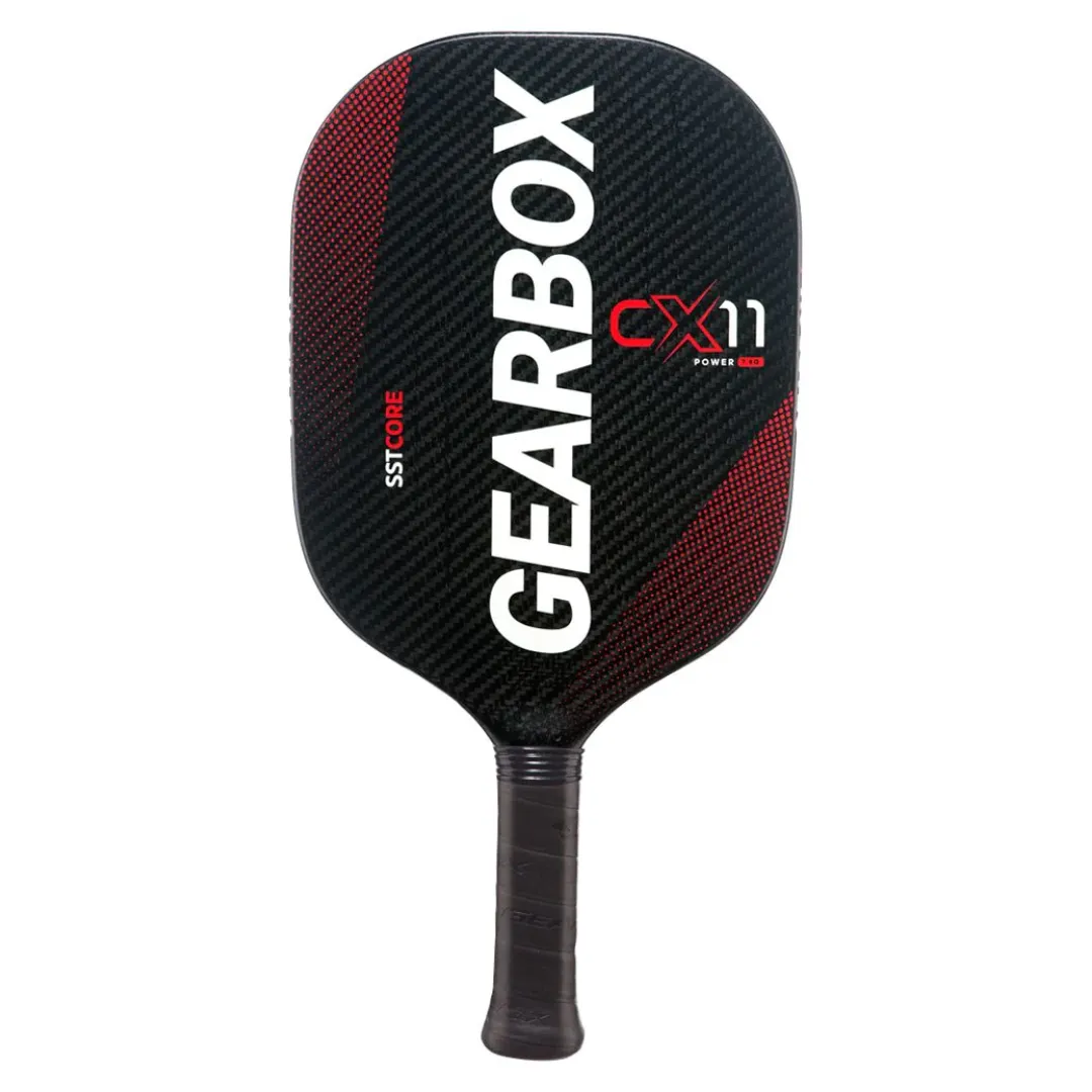 Gearbox CX11Q Quad Power Pickleball Paddle - 7.8OZ [Red]