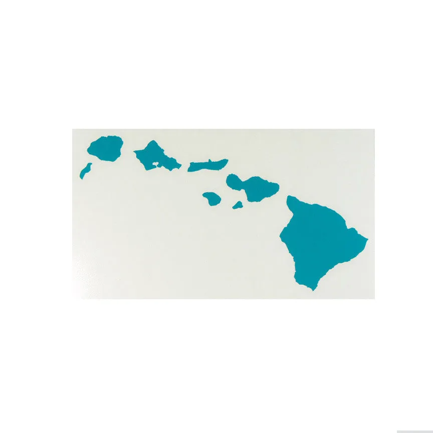  Hawaiian Island Chain 10" Diecut Sticker