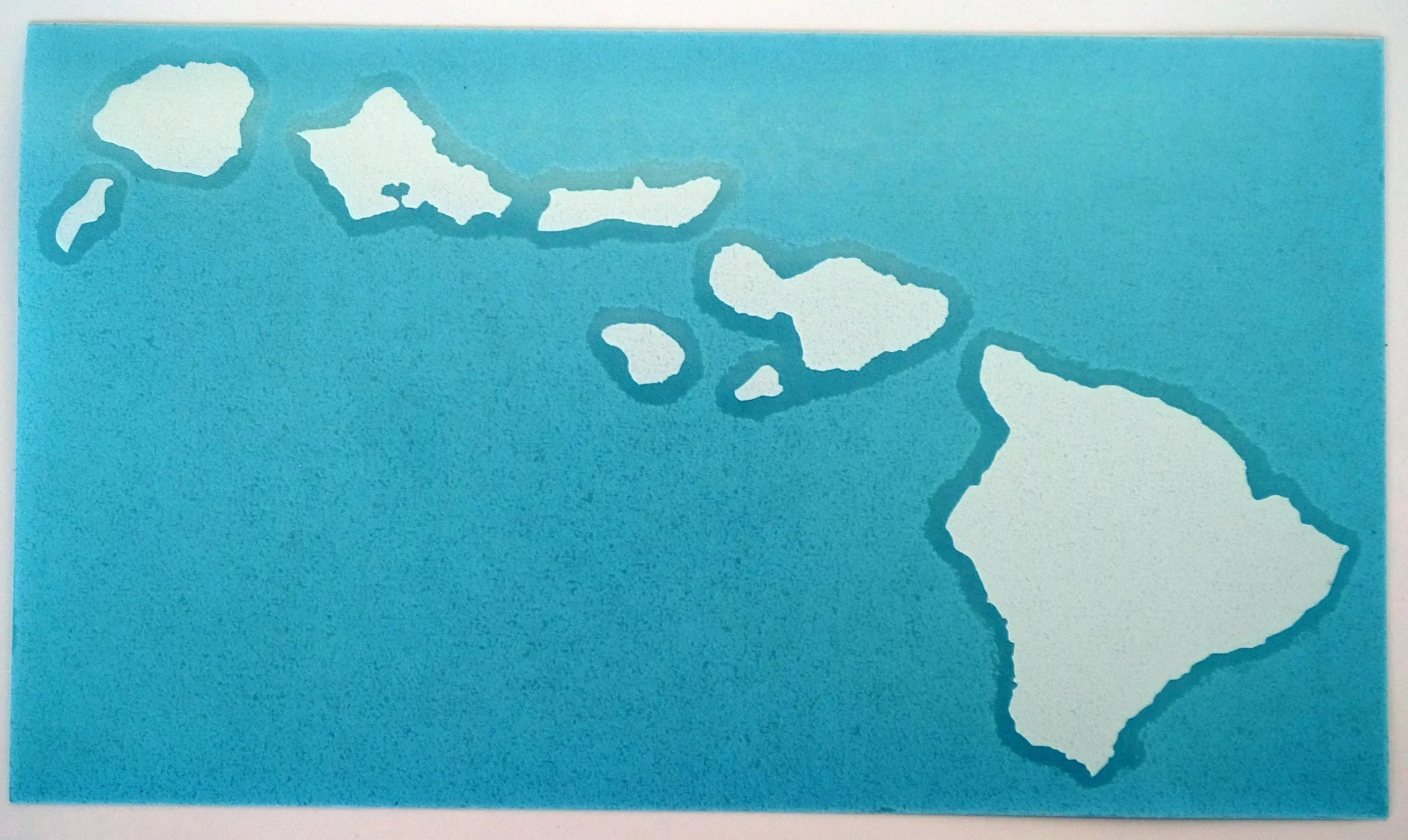  Hawaiian Island Chain 10" Diecut Sticker