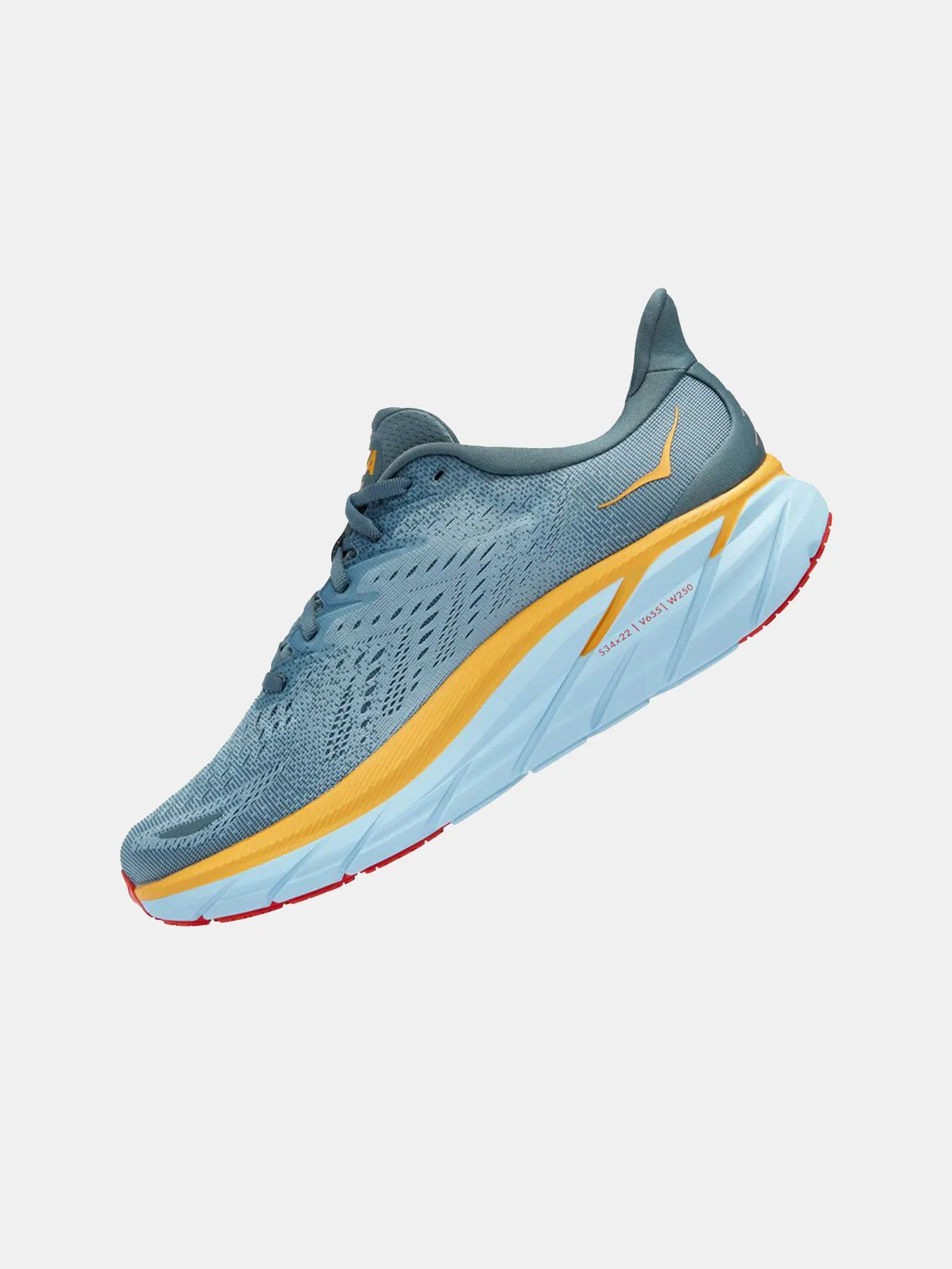 Hoka Men's Clifton 8 Max Cushioned Road Running Shoe