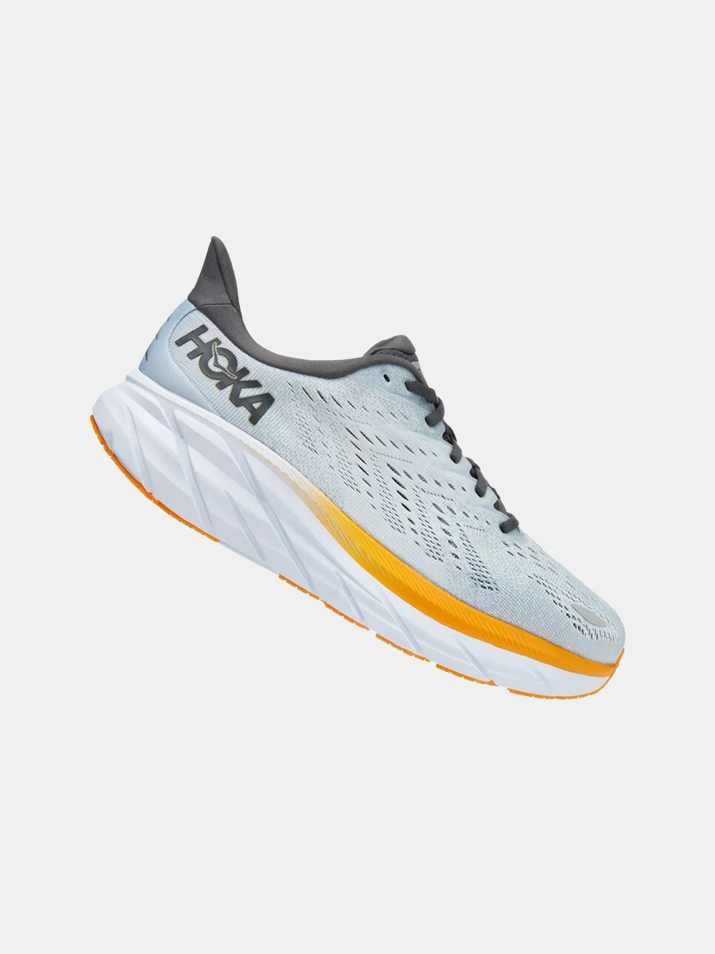 Hoka Men's Clifton 8 Max Cushioned Road Running Shoe