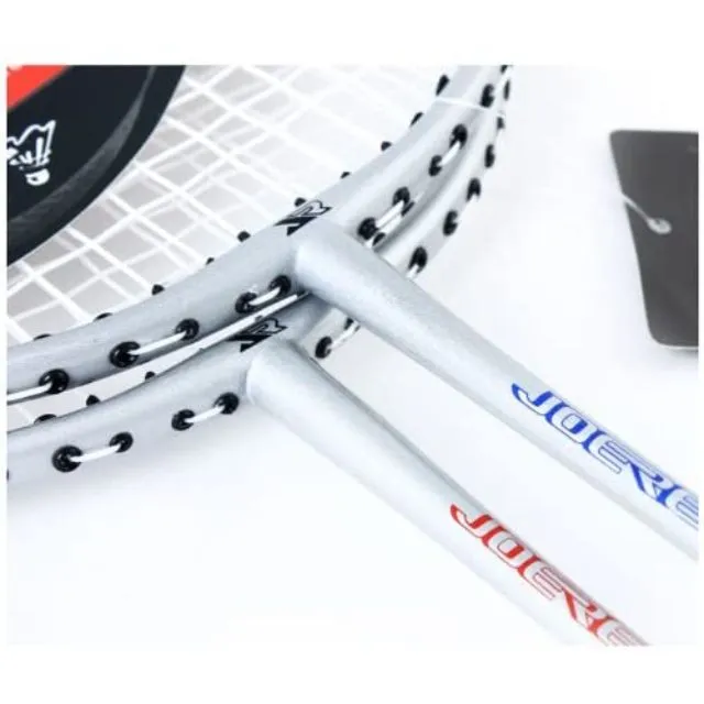 Joerex Badminton  Racquet Black/Blue/Red