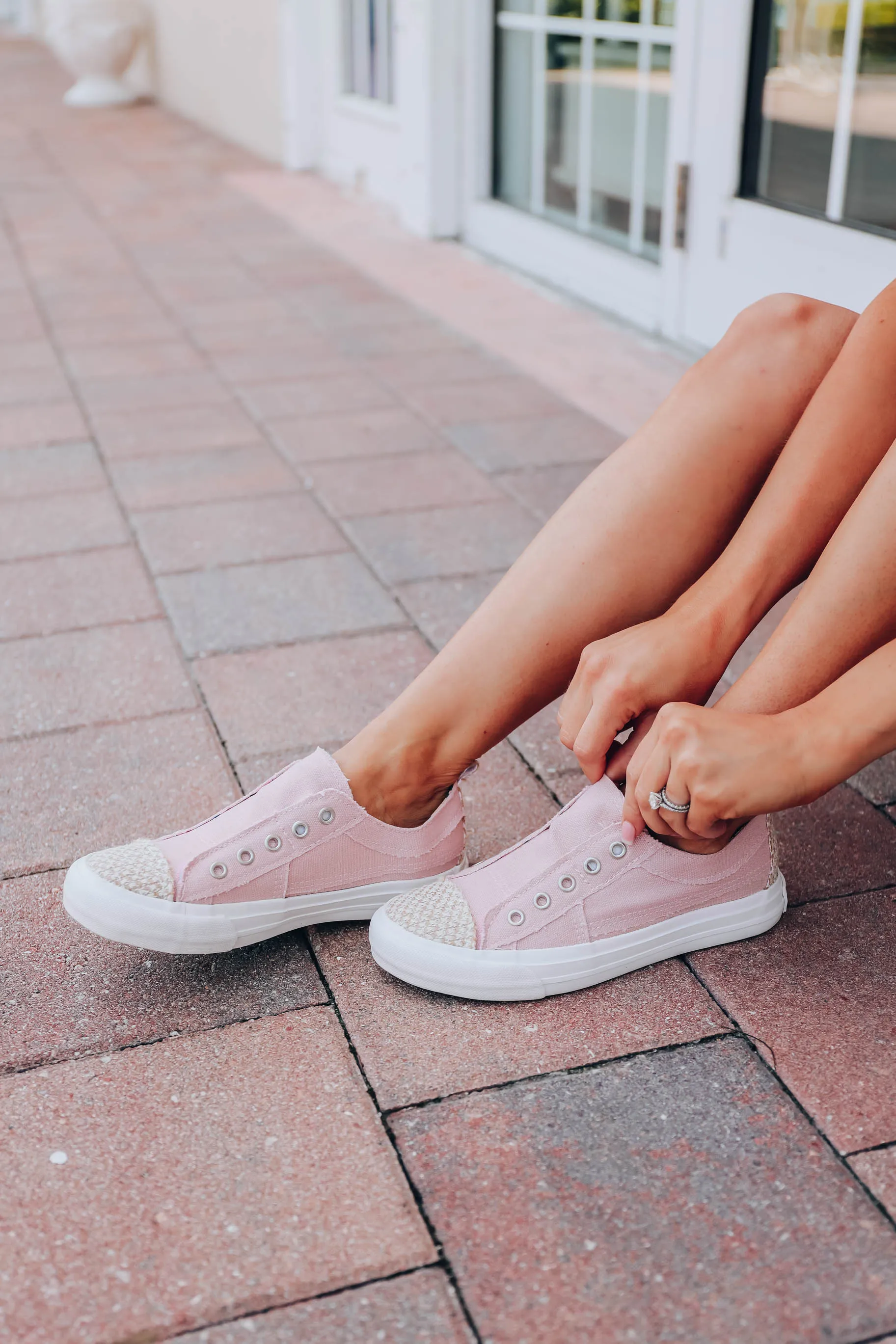 Jolly Slip on Sneaker by Very G - Blush